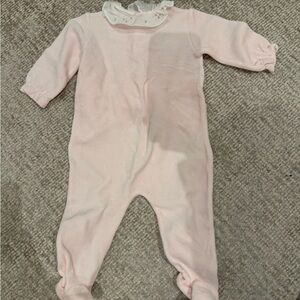 Bonpoint Light Pink Kids Footie